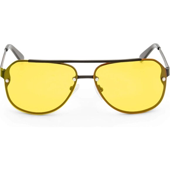 TrueDark Sunglasses Unisex Reduce Eye Strain & UV Glare Aviator Sunglasses
